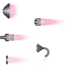 Load image into Gallery viewer, Dyson Supersonic™ hair dryer (Iron/Fuchsia)
