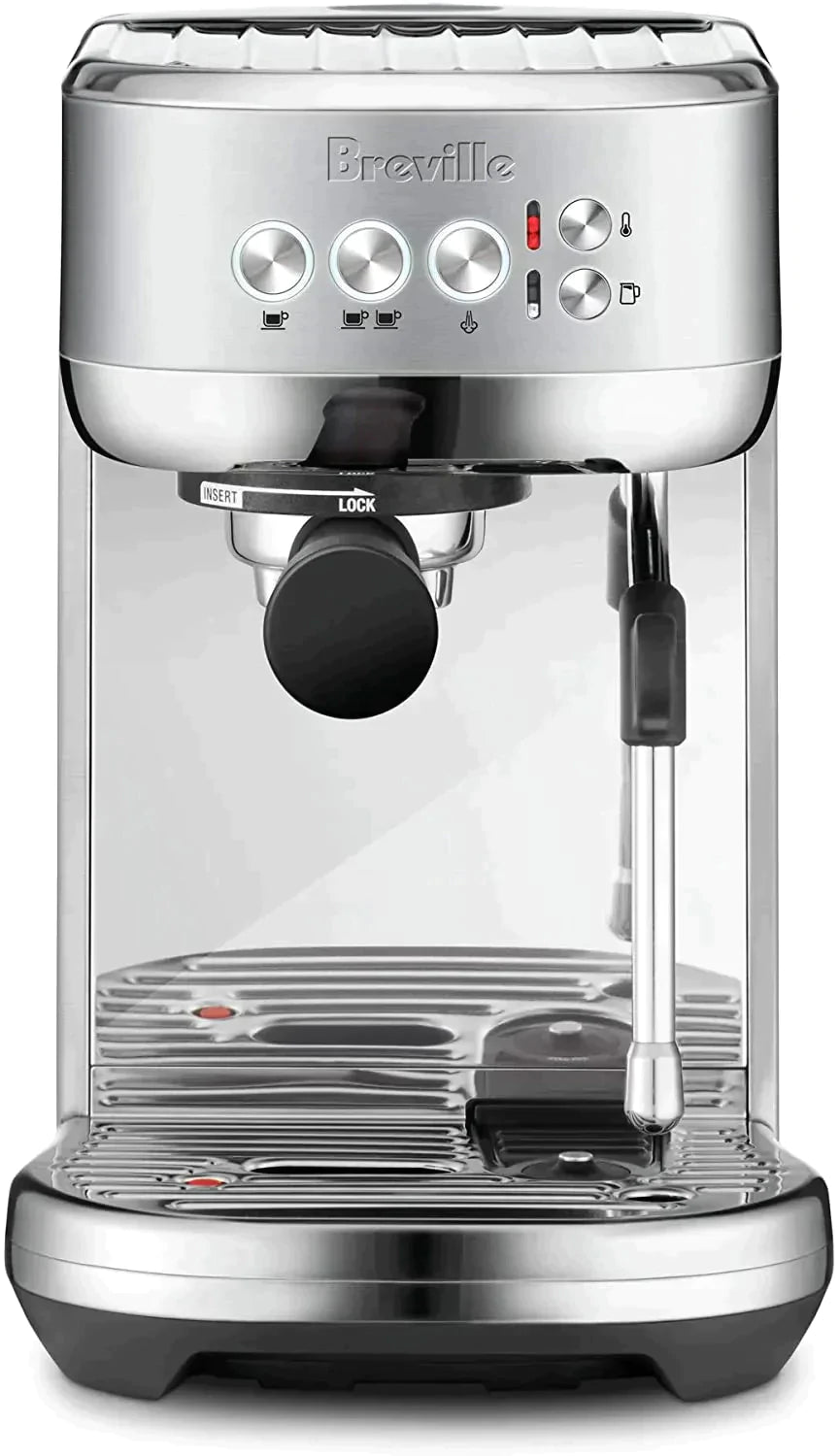 Breville BES500BSS-Bambino Plus Espresso Machine – Brushed Stainless Steel