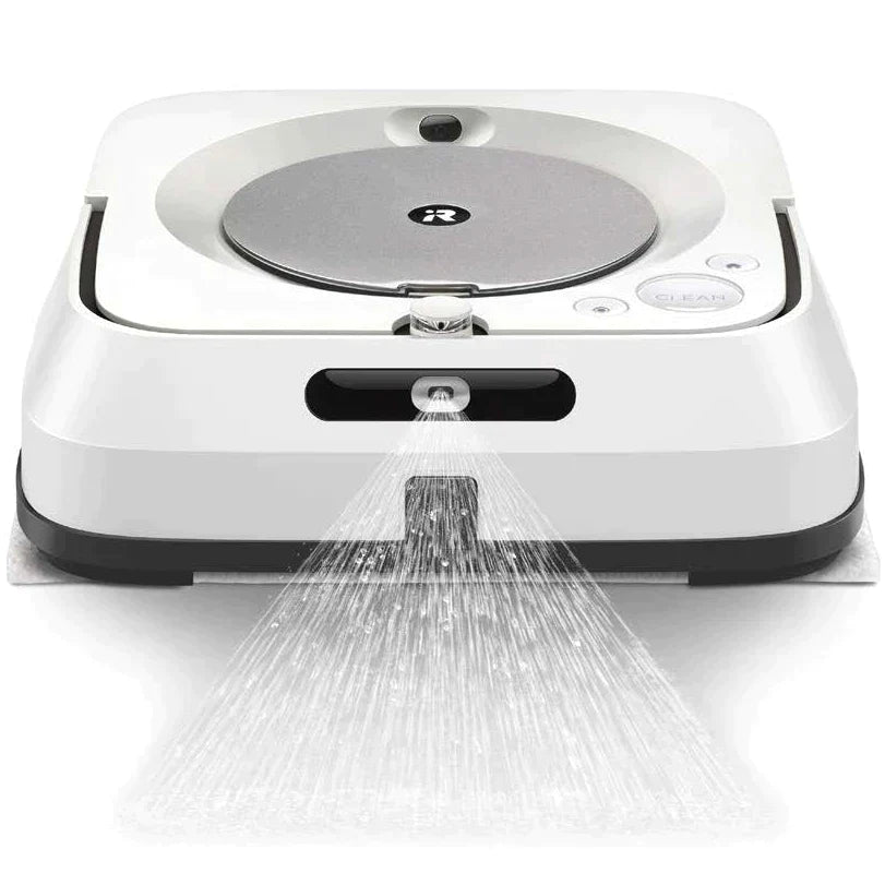 iRobot - Braava Jet M6 Wi-Fi Connected Robot Mop - White