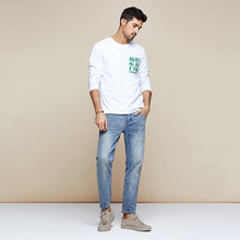 Load image into Gallery viewer, Autumn Cotton Blue Skinny Jeans Men
