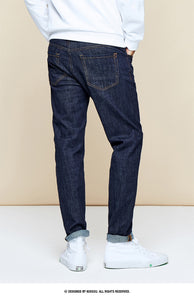 Autumn Cotton Blue Skinny Jeans Men