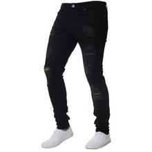Load image into Gallery viewer, Men Solid Color Jeans
