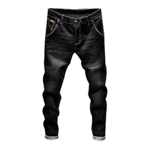 Load image into Gallery viewer, Stretch Denim Pants Solid Slim Fit Jeans
