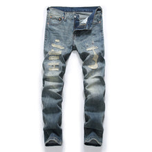 Load image into Gallery viewer, Fashion Retro Destroyed Men Jeans

