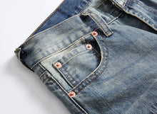 Load image into Gallery viewer, Fashion Retro Destroyed Men Jeans
